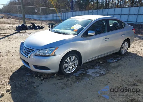 2015 Nissan Sentra Sl z USA, uszkodzony, nr VIN 3N1AB7AP0FY318706